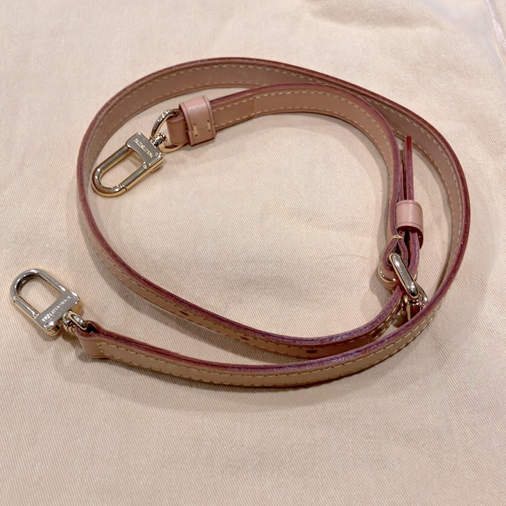 Louis Vuitton Leather Bag Strap